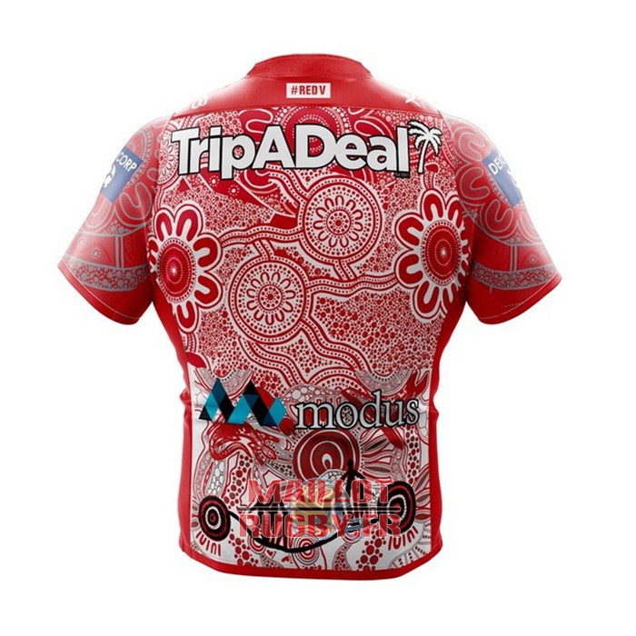 Maillot St George Illawarra Dragons Rugby 2021 Indigene